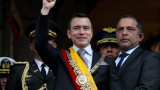  Президентът на Еквадор с лекост печели референдума за сигурността 