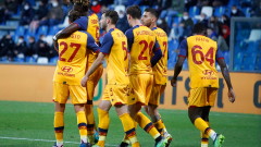 Късен гол спаси Рома от поражение в Сасуоло