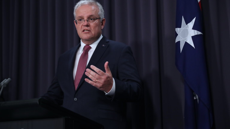Премиерът на Австралия Скот Морисън съобщи, че пакет от 130