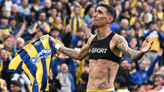 Анхел Ди Мария беше посрещнат подобаващо при завръщането си в