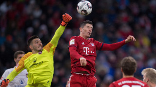 Нападателят на Байерн Мюнхен Роберт Левандовски вкара седмия си гол