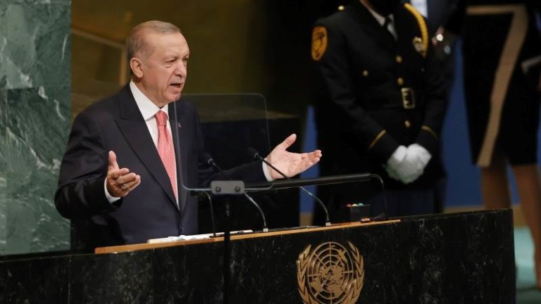 Турският президент Реджеп Ердоган заяви в понеделник, че повече от