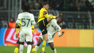 Германският футболен клуб Борусия Дортмунд пропусна дузпа и завърши наравно
