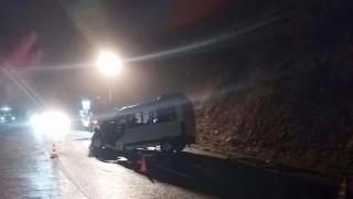 Запалил се ТИР затрудни движението в Прохода на Републиката