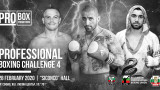  Professional Boxing Challenge 4 открива годината с галавечер в София 