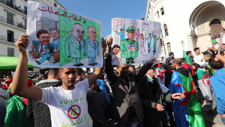 Дългогодишният президент на Алжир Абделазиз Бутефлика ще подаде оставка преди