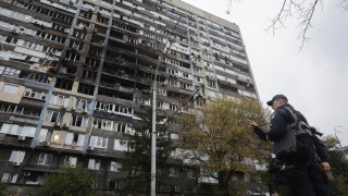 Обстановката в Киев остава сложна след масирания нощен удар