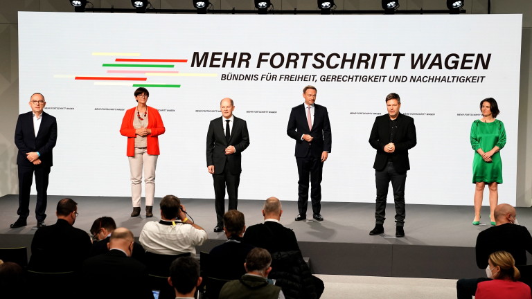 Подписано е трипартийното коалиционно споразумение за "ново начало" в Германия