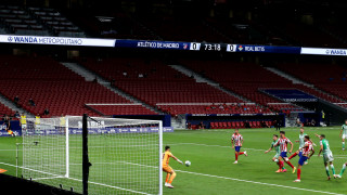 Атлетико Мадрид изстрада домакинската си победа с 1 0 срещу Реал