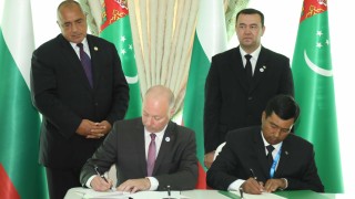 България и Туркменистан подписаха двустранни документи за сътрудничество в сферите