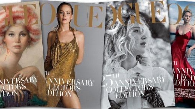 Скандален художник нарисува Дженифър Лорънс