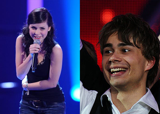 Победителите в Евровизия Саша Рибак и Лена Майер - гаджета от 3 години!