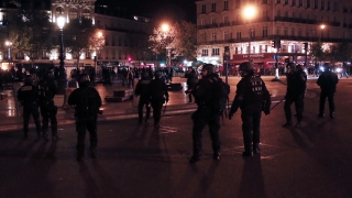 Сблъсъци между антифашисти и полиция в Париж след изборите