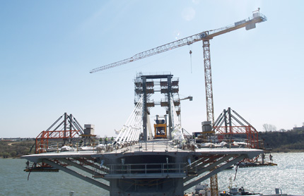 90% от инфраструктурата на Дунав мост 2 - готова