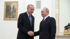 Ердоган очаква Путин в Турция през април
