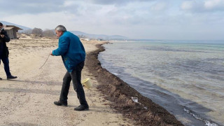 Строители унищожиха част от плажа на варненското село Казашко съобщи