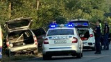 Кола с мигранти катастрофира край София