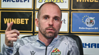 Старши треньорът на Ботев Пловдив Бруно Балтазар изрази недоволството си