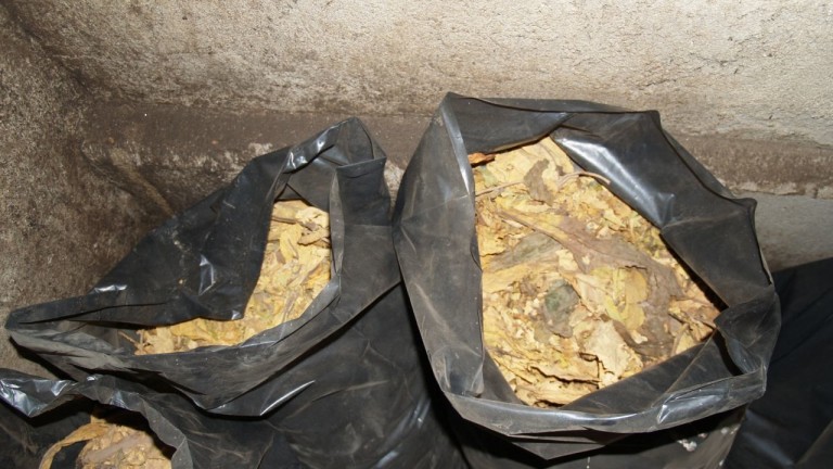 Задържаха близо 100 кг нелегален тютюн в Монтанско, съобщават от
