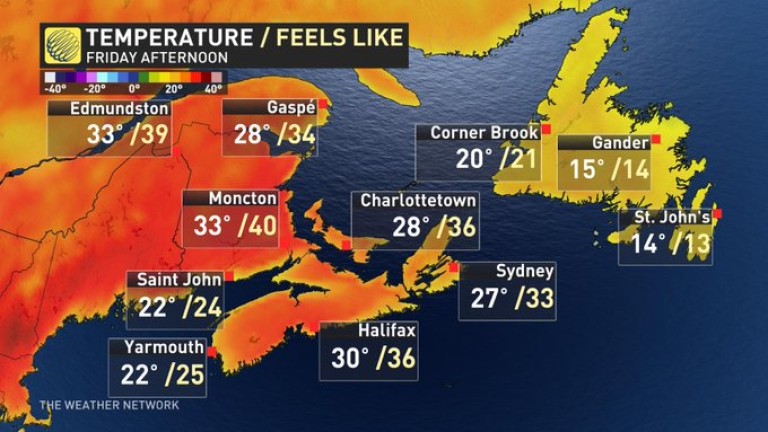 Канада в плен на адската жега