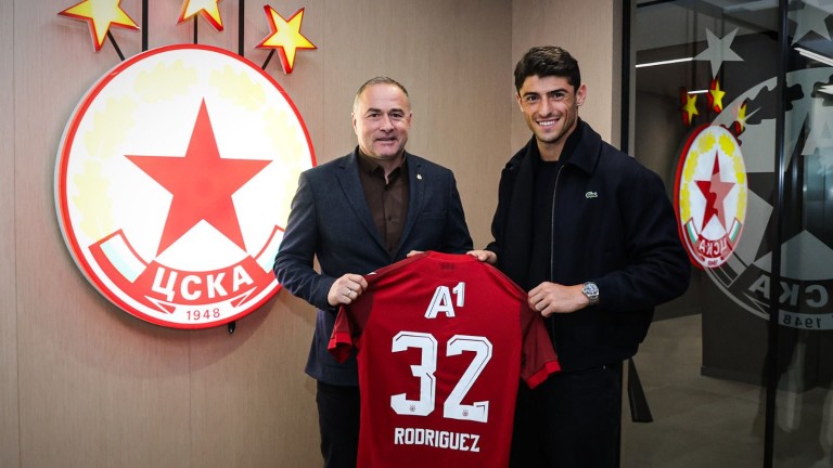 ЦСКА показа първата тренировка на новия защитник