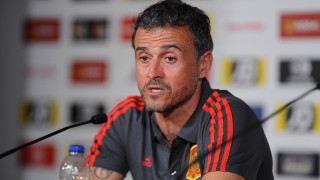 Селекционерът на националния отбор на Испания по футбол Луис Енрике