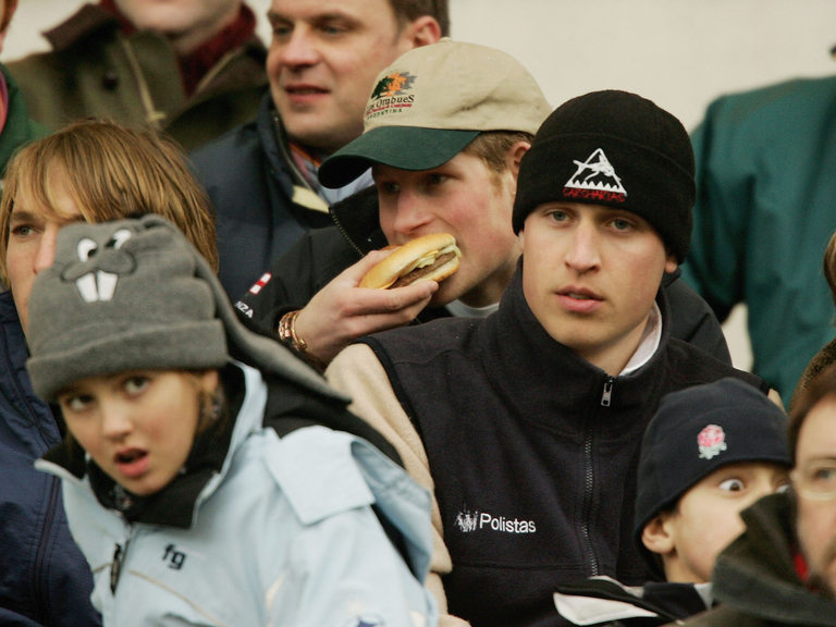 Принц Хари и пристрастеността към джънк фууд-а