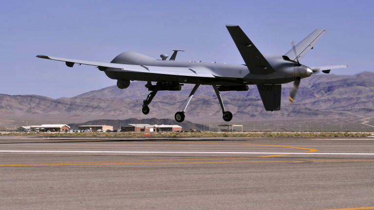 В момента разузнавателните безпилотни самолети MQ-9 Reaper са приоритетни в