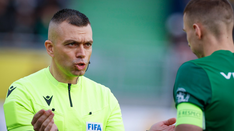 Волен Чинков ще ръководи дербито от 32-рия кръг на първенството