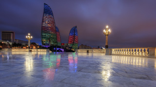 Министърът на външните работи на Азербайджан Джейхун Байрамов по време