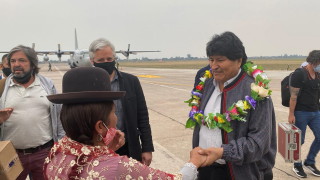 Бившият дългогодишен лидер на Боливия Ево Моралес се върна в