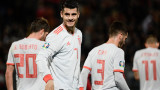 Испания получи 4 дузпи в 6 мача от квалификациите за Евро 2020 