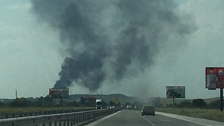 Три пожара задимиха АМ "Марица" и причиниха катастрофа