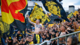 Феновете на Ботев (Пловдив) надъхаха своите любимци преди дербито