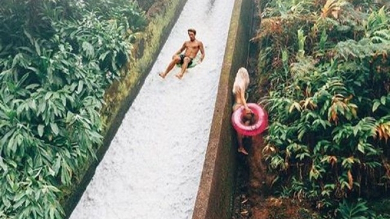 Екстремно! Спуснете се по естествената водна пързалка Waipio (СНИМКИ +ВИДЕО)   