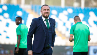 Техническият директор на Лудогорец Козмин Моци е наблюдавал на живо мача между