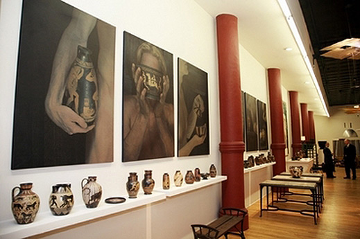 Лагерфелд с изложба в гръцки стил