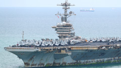 Самолетоносачът USS Abraham Lincoln пристигна в Тайланд след месеци битки в Близкия Изток