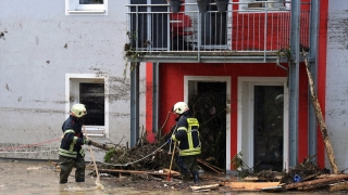 Бури в Бавария наводниха улици и мазета