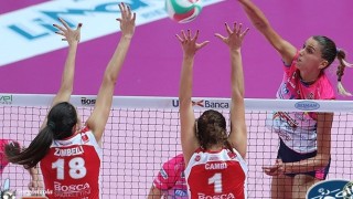 Елица Василева и клубният ѝ Новара стартираха победно сезона в