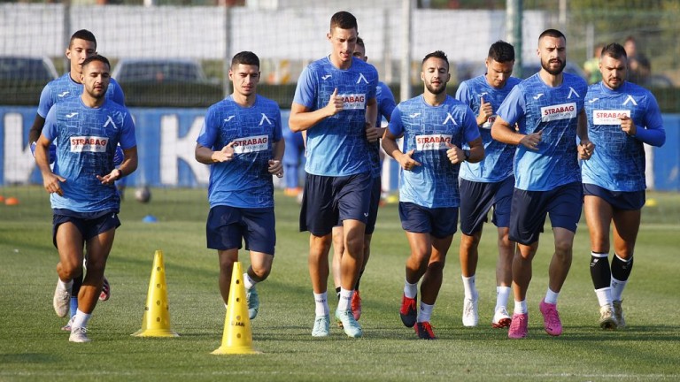 Георги Миланов и Николай Михайлов участваха в тренировката на Левски днес