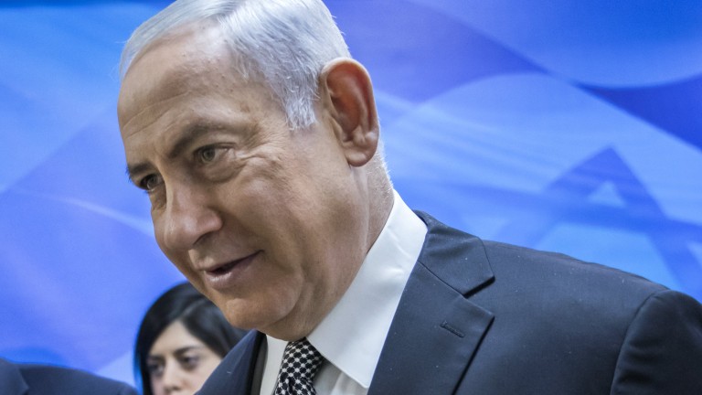 Премиерът на Израел Бенямин Нетаняху и министри обходиха израелско-сирийската граница