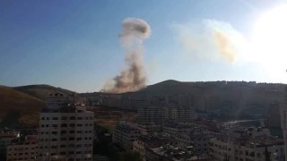 Взрив в склад за боеприпаси в Дамаск