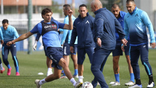 Мартин Райнов се завърна в Левски и вчера направи първата