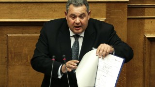 Военният министър на Гърция Панос Каменос заклейми провокативното поведение на