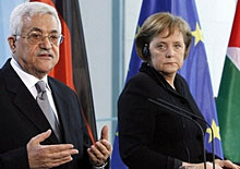 Меркел иска от Абас освобождаването на израелския войник