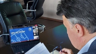 Президентът на Българския футболен съюз Борислав Михайлов взе участие в