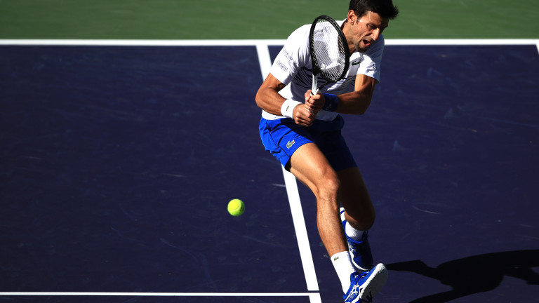 Новак Джокович даде сет на Федерико Делбонис