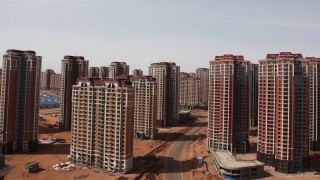 Футуристичен град за богати съоръжение за съхранение на ядрени отпадъци