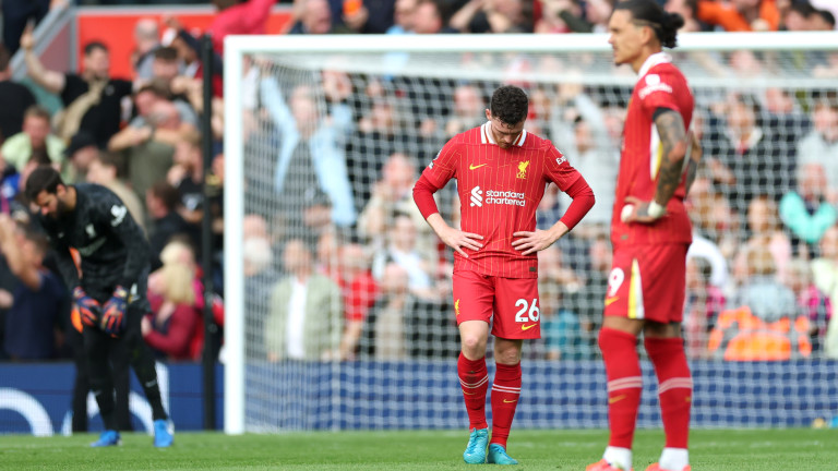 Liverpool – Nottingham 0:1 en Premier League anglaise Liverpool – Nottingham 0:1 en Premier League anglaise